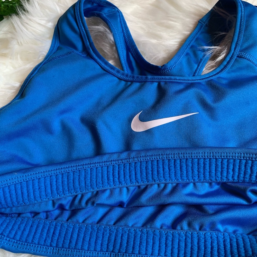Blue Nike Sports Bra - Picture 3 of 5